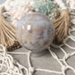 Ocean Jasper Crystal Sphere: Meditation Stone, Chakra Healing