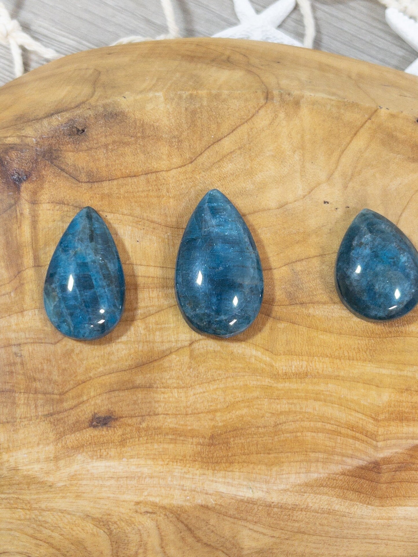 Blue Apatite Cabochon