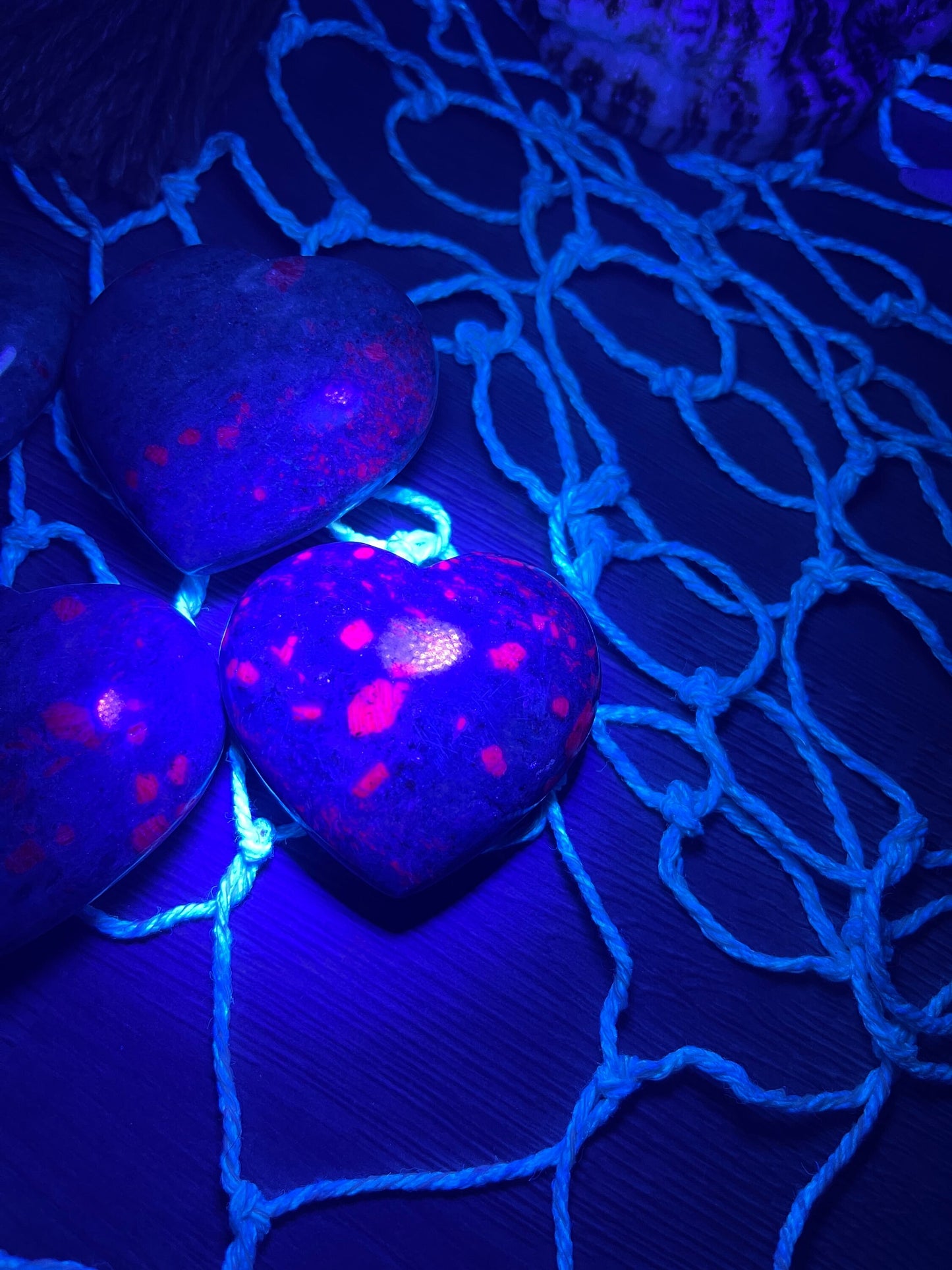 Ruby Fuchsite Heart