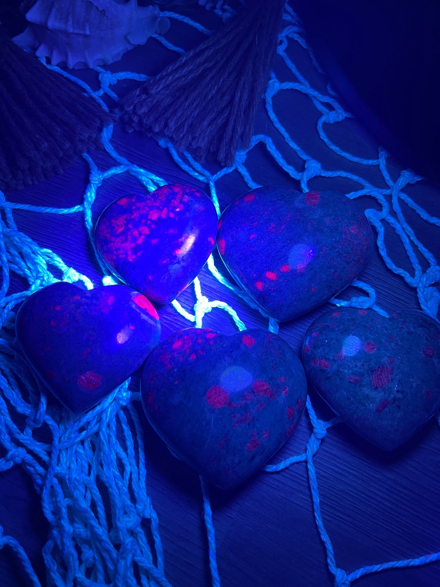 Ruby Fuchsite Heart