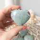 Ruby Fuchsite Heart