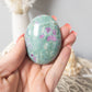 Ruby Fuchsite Palm Stone