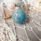 Amazonite Sphere with Smoky Quartz