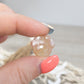 Mini Flower Agate Paw Carving