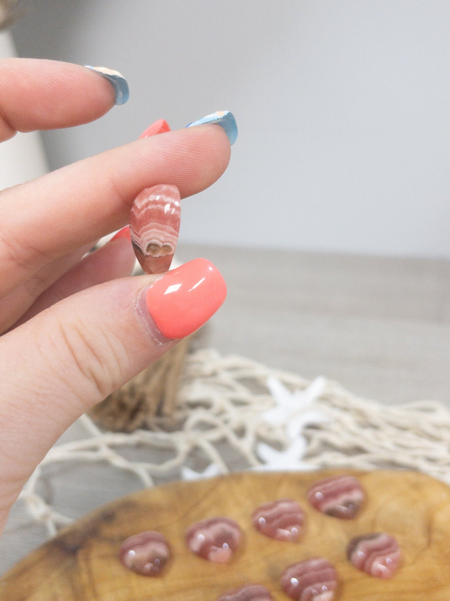 Mini Rhodochrosite Heart