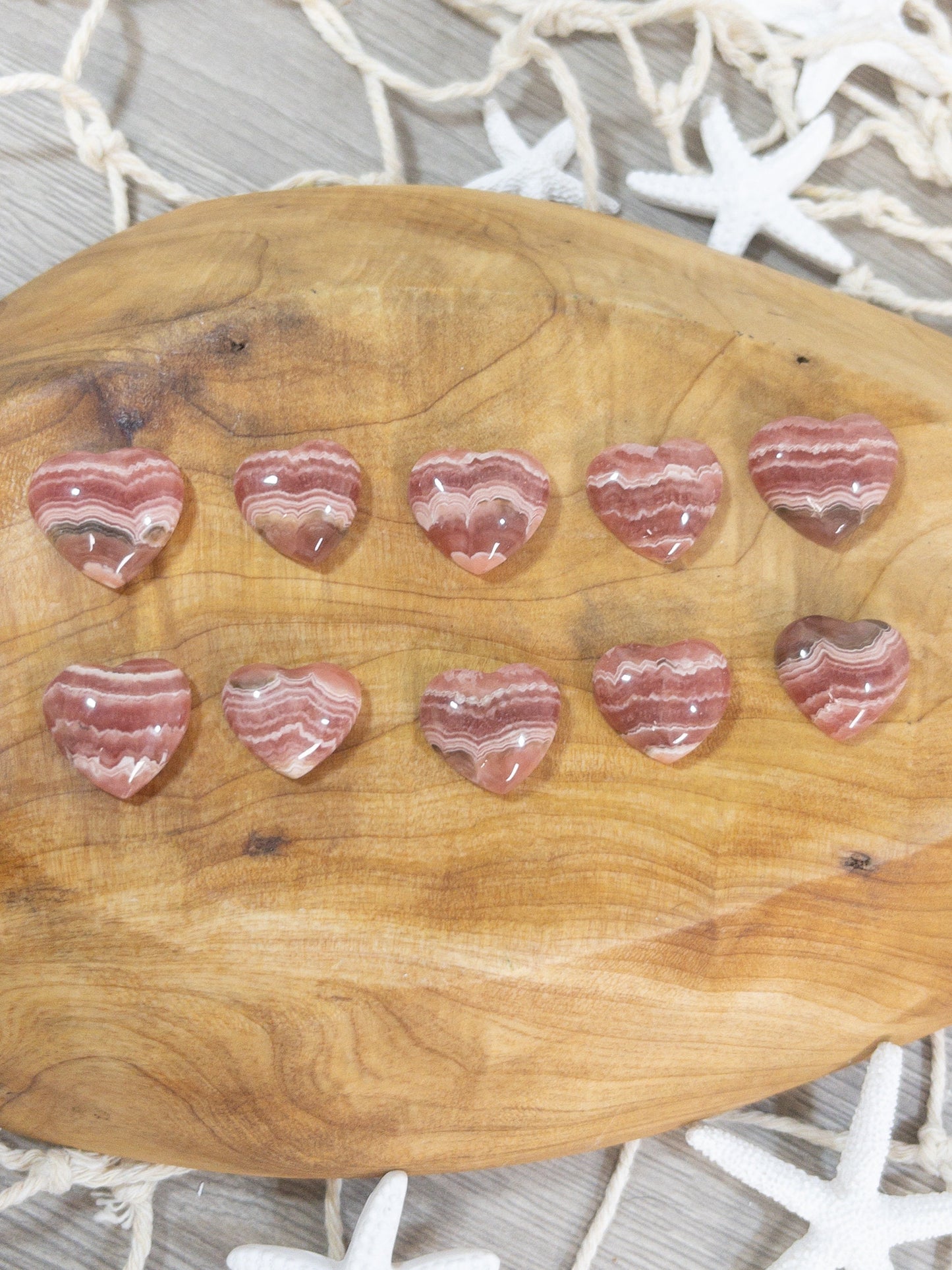 Mini Rhodochrosite Heart