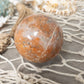 Orchid calcite crystal sphere | meditation stone| crystal gift | orange crystal