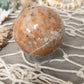 Orchid calcite crystal sphere | meditation stone| crystal gift | orange crystal