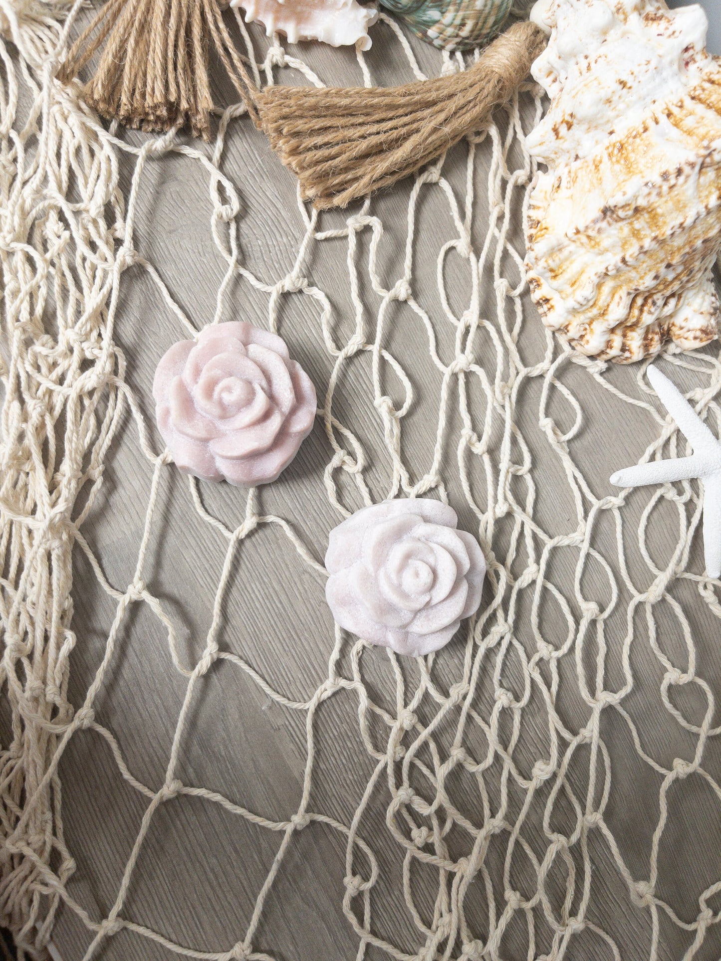 Pink Opal Rose Carving