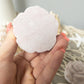 Pink Opal Rose Carving