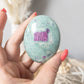 Ruby Fuchsite Palm Stone