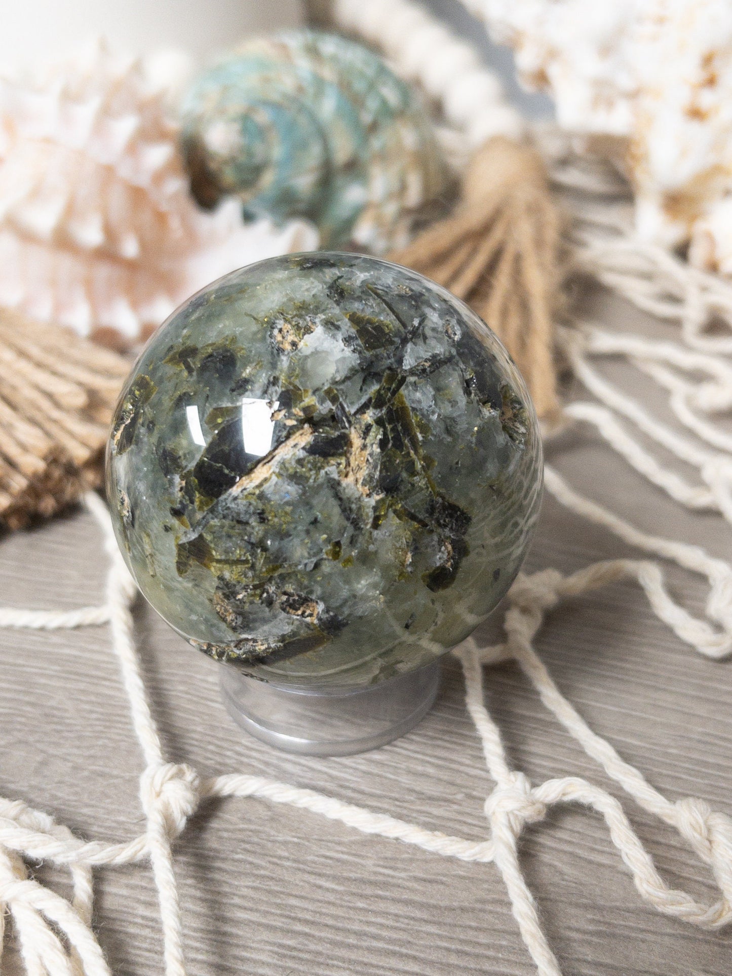 Prehnite Sphere