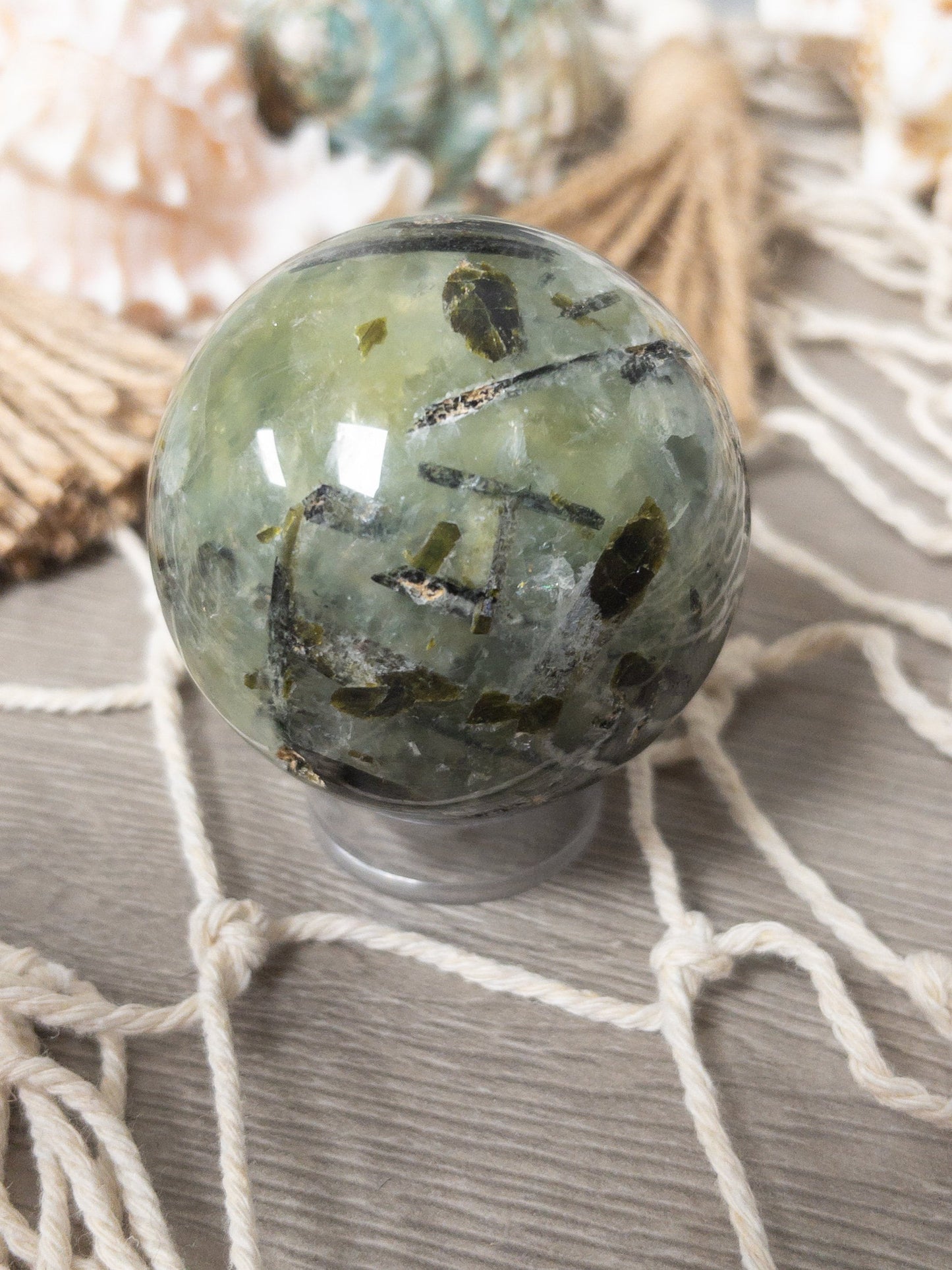 Prehnite Sphere