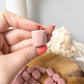 Pink Thulite Tumbled Stone