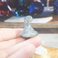Mixed material  witch hat carving