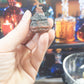 1 Mini pumpkin with witch hat carving | Halloween carvings