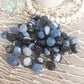 Blue Owyhee Opal Tumbled Stone