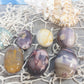 Mookaite Jasper Palm Stone: Australian Crystal Carving