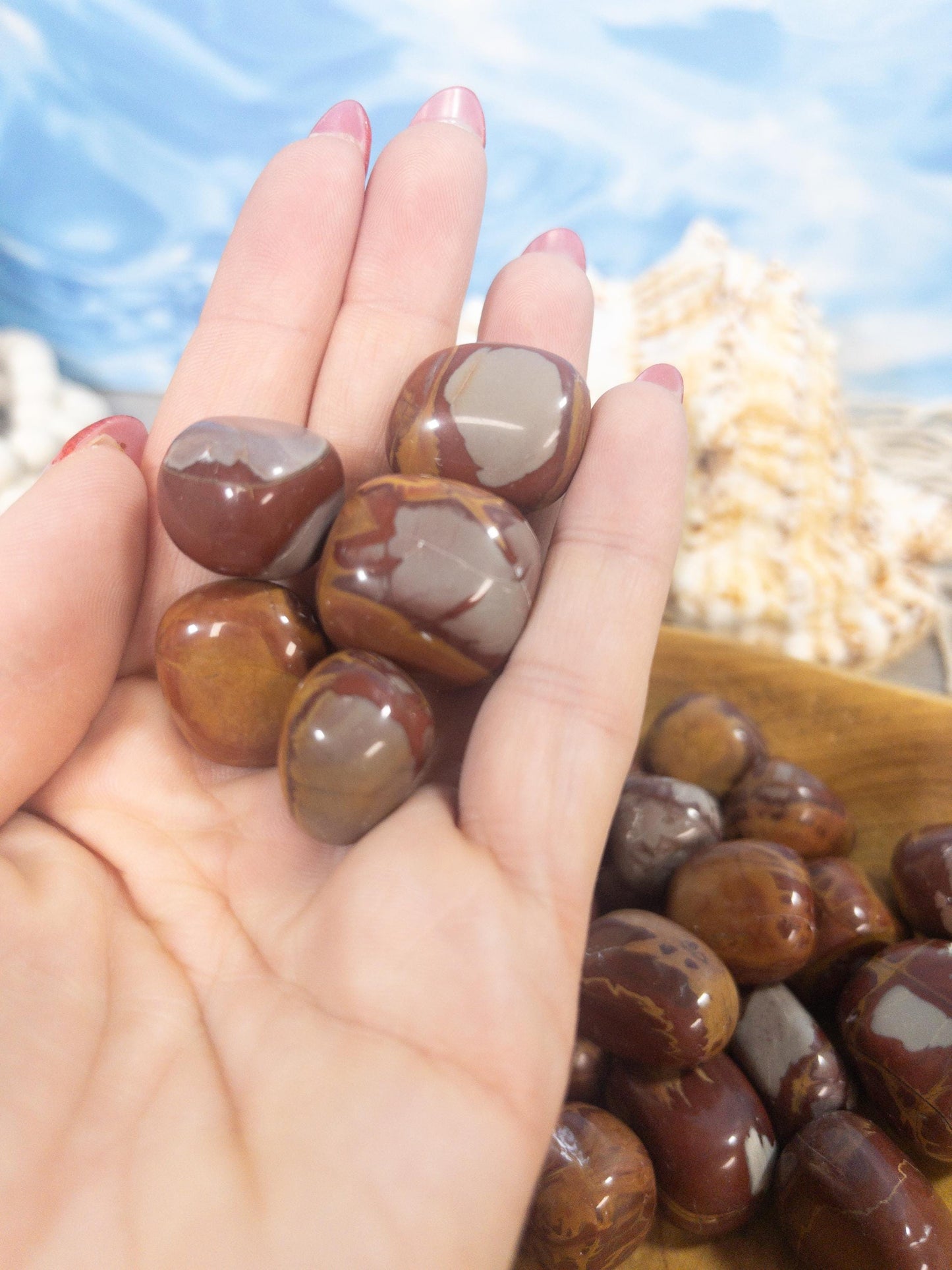 1 Noreena Jasper Tumbled Stone