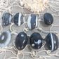 Blue Owyhee Opal Palm Stone