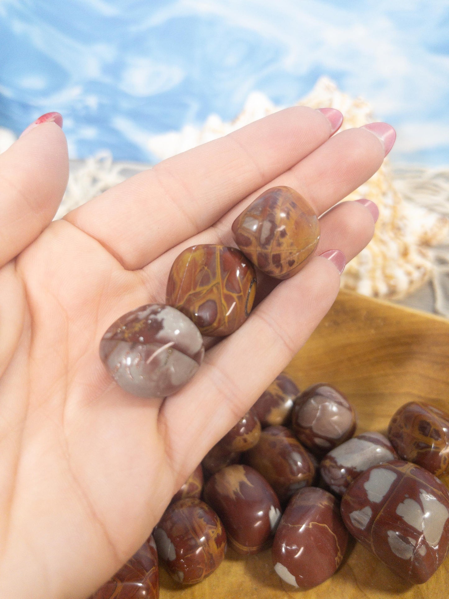 1 Noreena Jasper Tumbled Stone