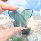 Green Fluorite 3D butterfly carving
