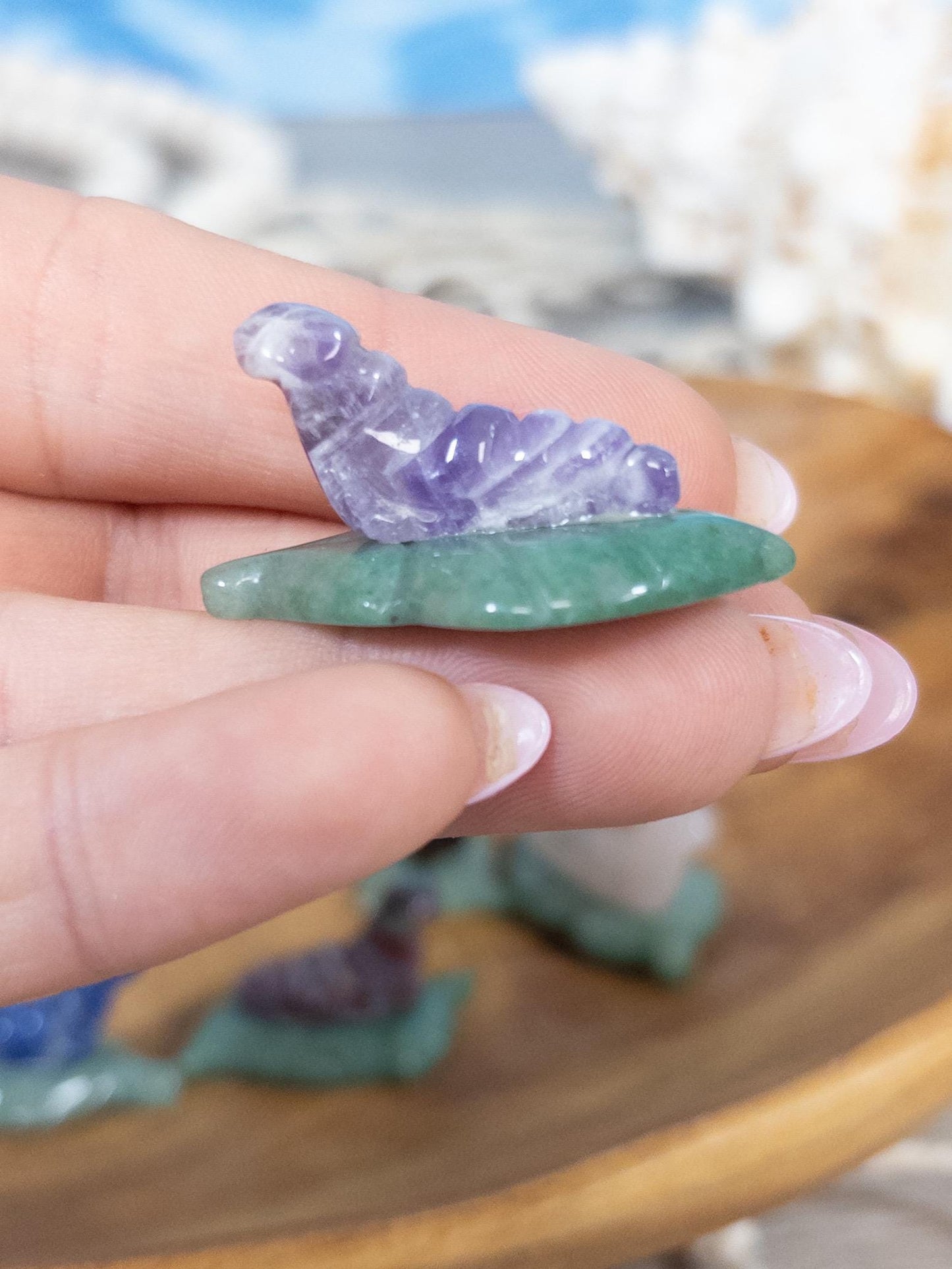 1 Intuitively Chosen Crystal Worm Carving