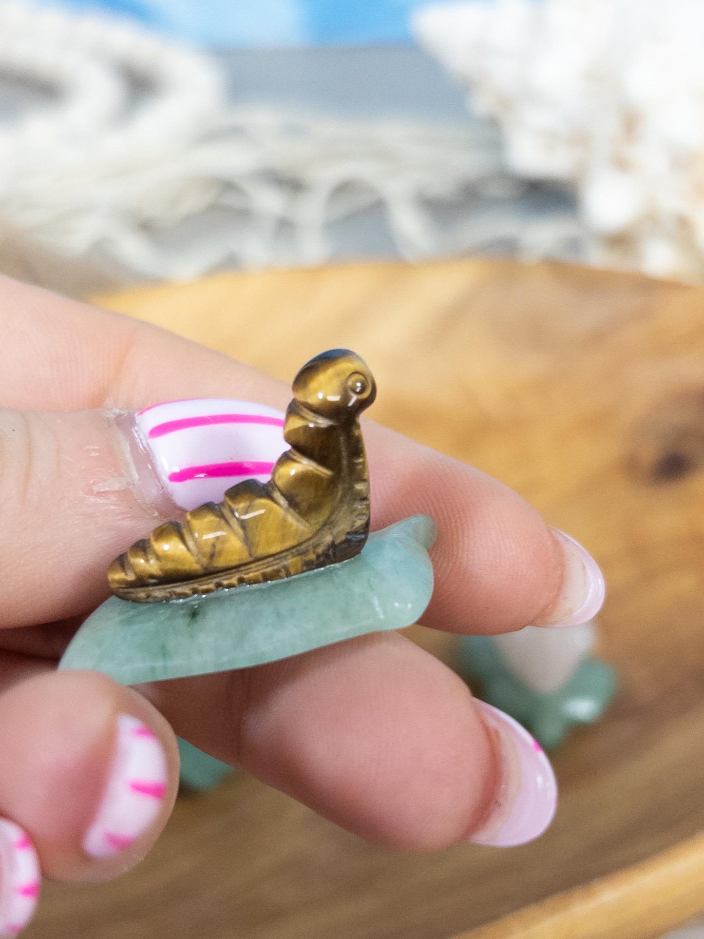 1 Intuitively Chosen Crystal Worm Carving
