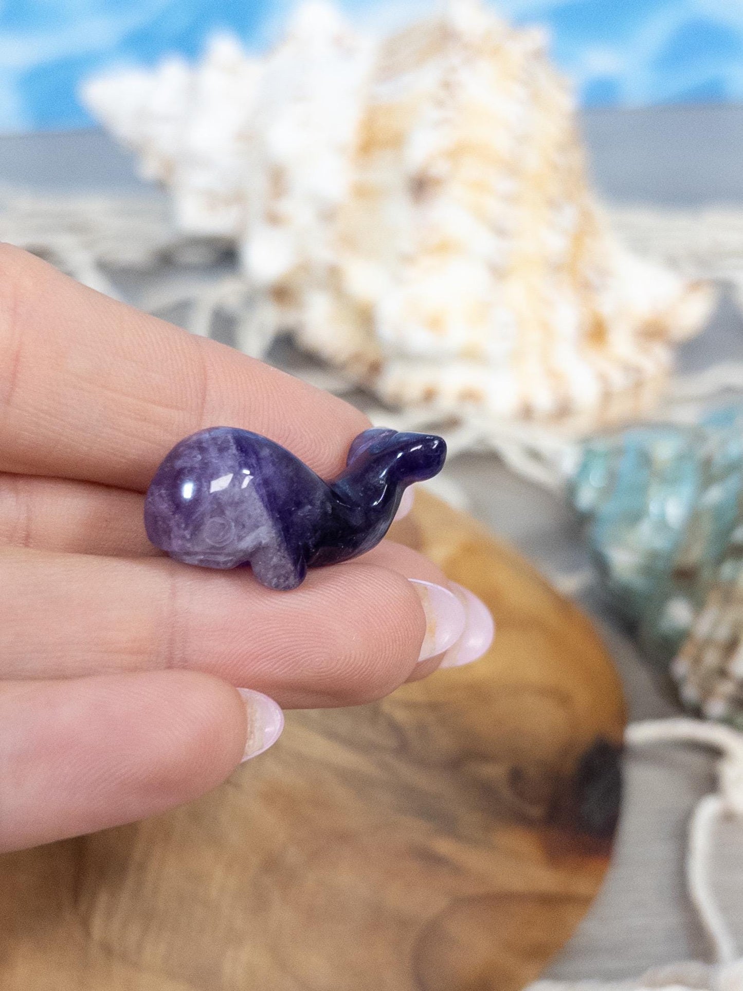 Intuitively chosen Whale Carving