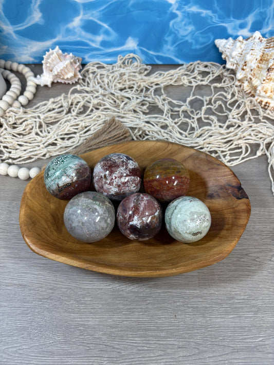 Uniquely Crafted Unicorn Jasper Crystal Sphere
