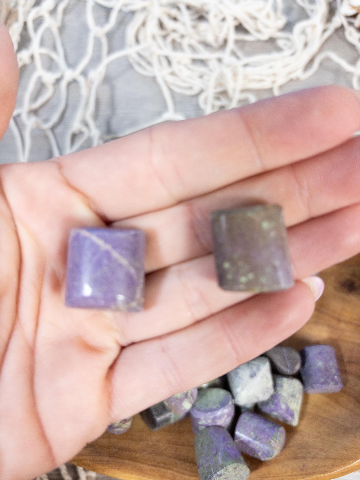 Stichtite Crystal Tumbled Stone