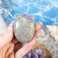 Stichtite Crystal Palm Stone