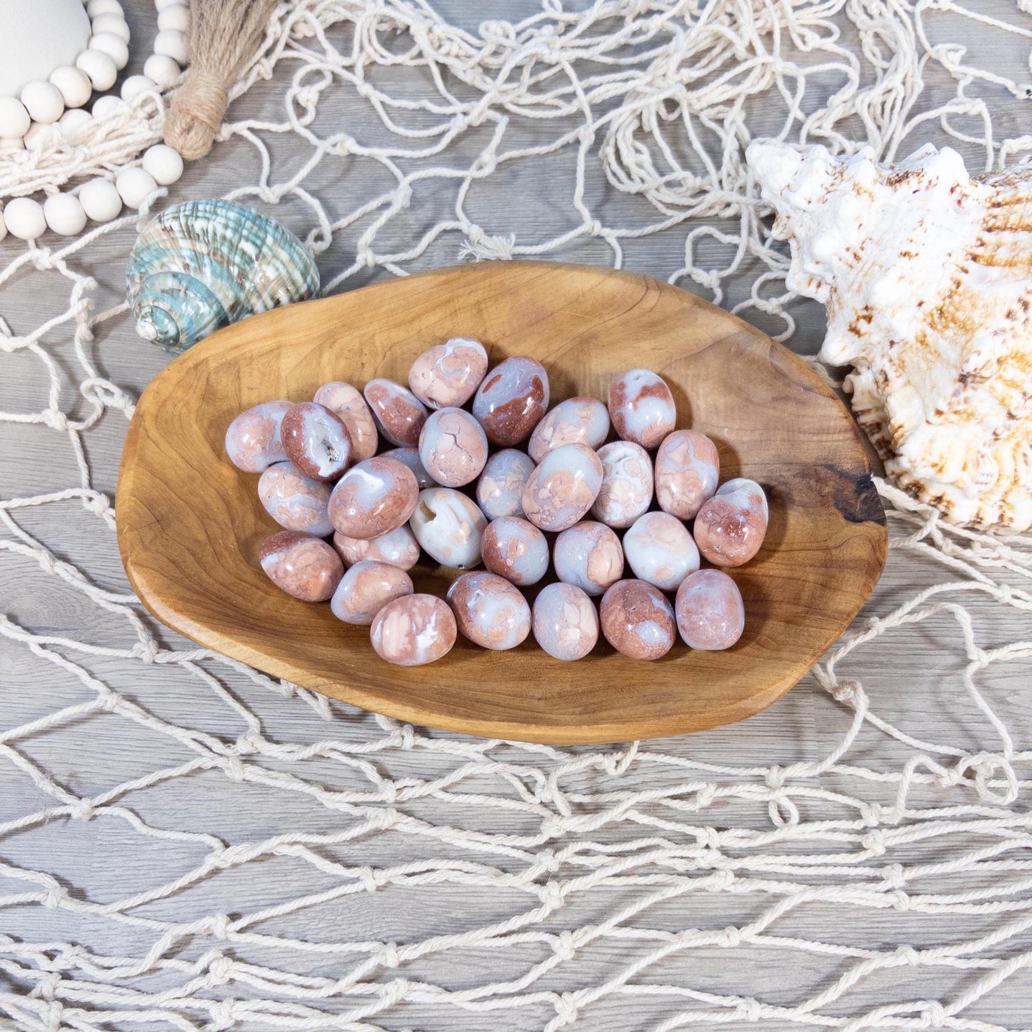 Cotton Candy Agate Tumbled Stone