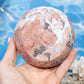 Cotton Candy Agate Round Bowl Carving