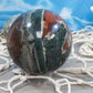 Vibrant Ocean Jasper Crystal Sphere