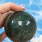 Green Strawberry Quartz Sphere