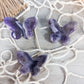 1 Dream Amethyst 3D butterfly carving