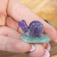 1 Intuitively Chosen Crystal Snail Carving