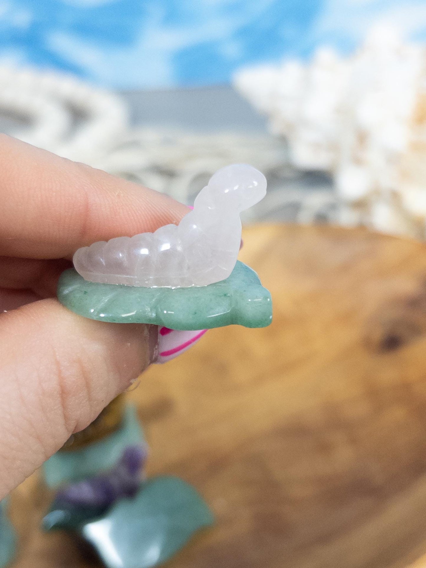 1 Intuitively Chosen Crystal Worm Carving