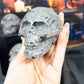 1 Yooperlite UV reactive Skull Carving