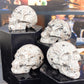 1 Yooperlite UV reactive Skull Carving