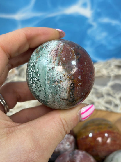 Uniquely Crafted Unicorn Jasper Crystal Sphere