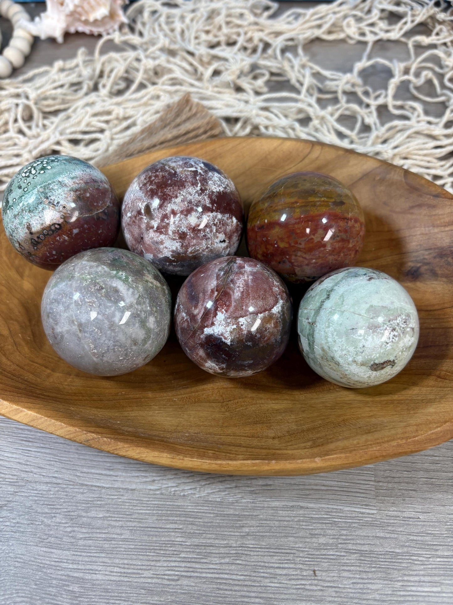 Uniquely Crafted Unicorn Jasper Crystal Sphere