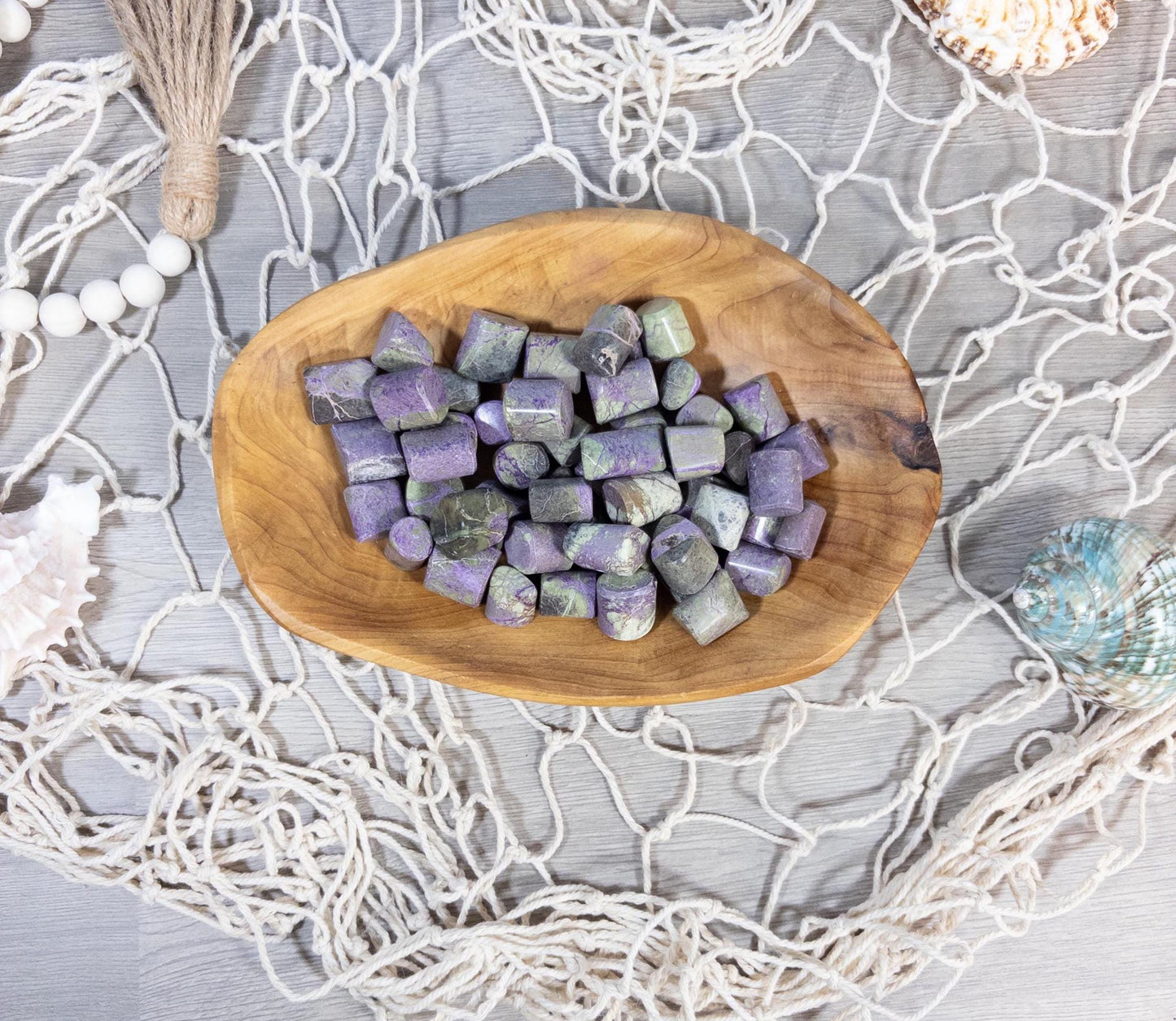 Stichtite Crystal Tumbled Stone