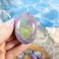 Stichtite Crystal Palm Stone