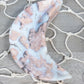 Cotton Candy Agate Moon Bowl Carving