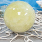 Lemon Calcite Crystal Sphere