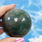 Green Strawberry Quartz Sphere