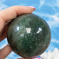 Green Strawberry Quartz Sphere