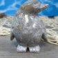 Ocean Jasper Penguin Carving